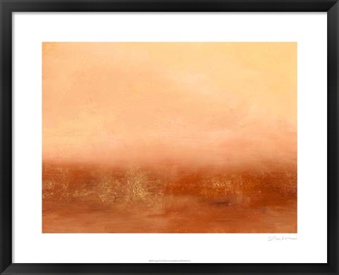 Framed Orange II Print