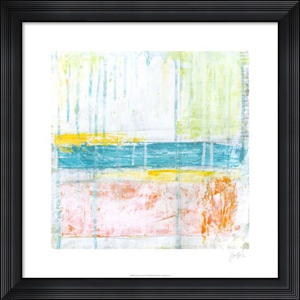 Framed Distant Colors I Print