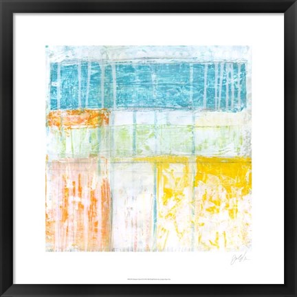 Framed Distant Colors II Print