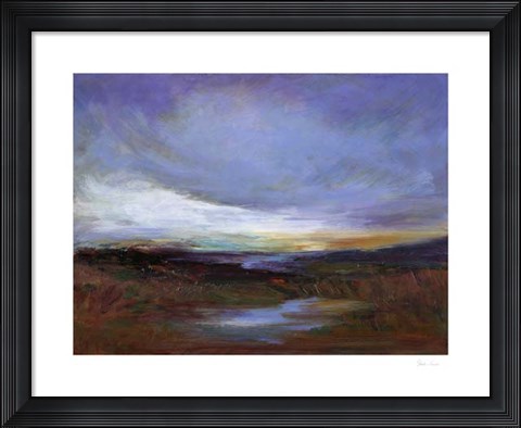 Framed Coastal Wetlands Print