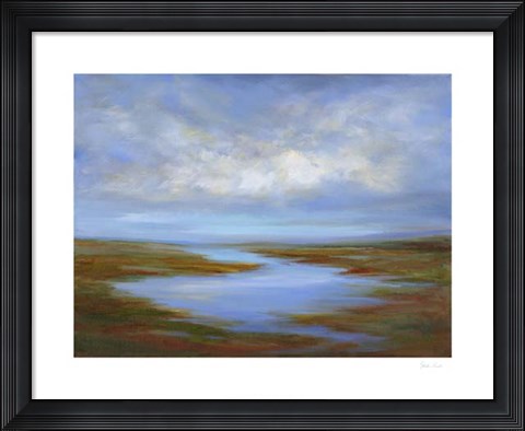 Framed Pescadero Wetlands Print