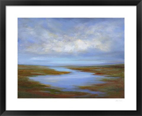 Framed Pescadero Wetlands Print