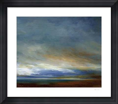 Framed Coastal Storm Print