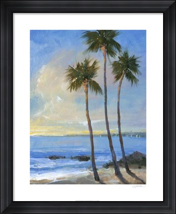 Framed Tropical Breeze II Print