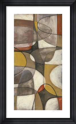 Framed Diego Overlay I Print