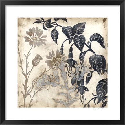 Framed Bloom Shadows II Print