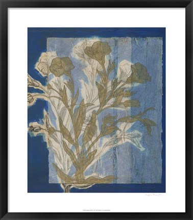 Framed Santorini Floral II Print