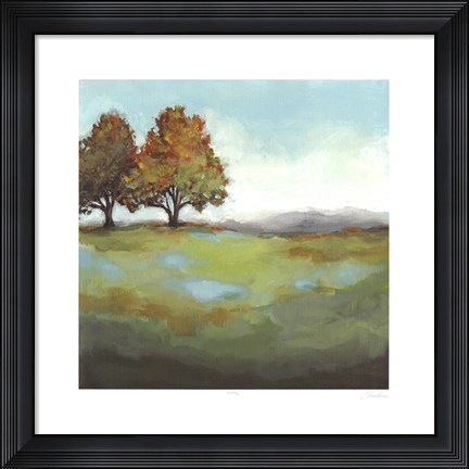 Framed Turning Leaves I Print