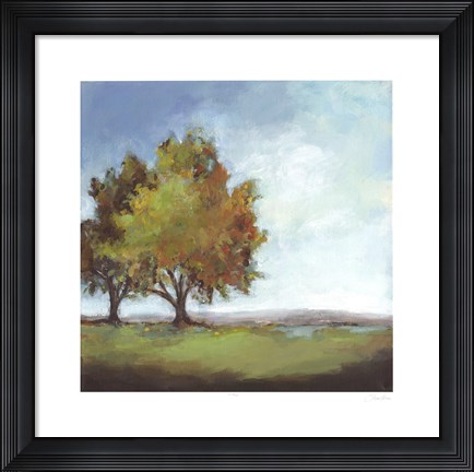 Framed Waiting For Fall I Print