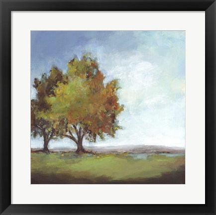 Framed Waiting For Fall I Print