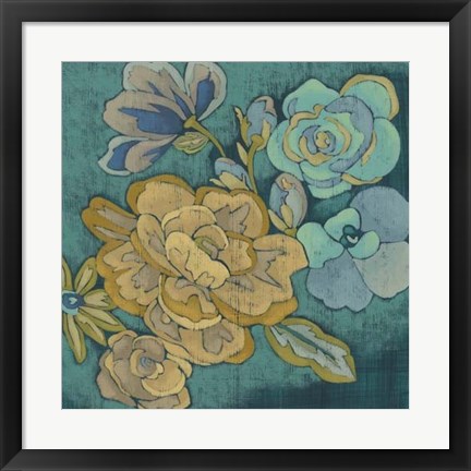 Framed Trousseau Chintz I Print