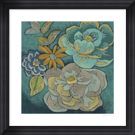 Framed Trousseau Chintz II Print
