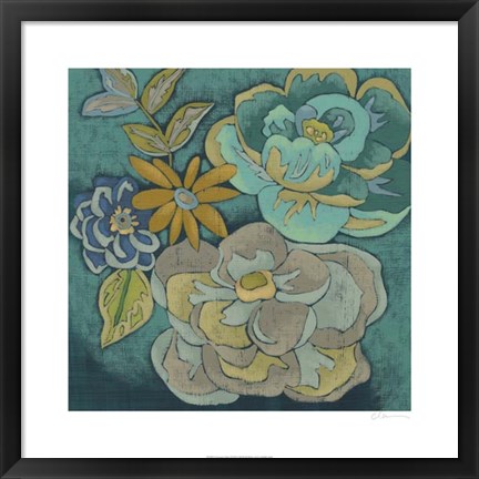 Framed Trousseau Chintz II Print