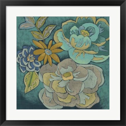 Framed Trousseau Chintz II Print