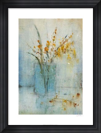 Framed Blue Container II Print
