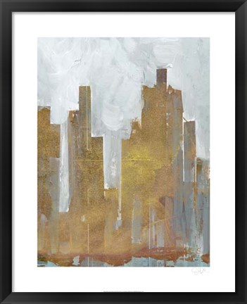 Framed Urban Dawn II Print