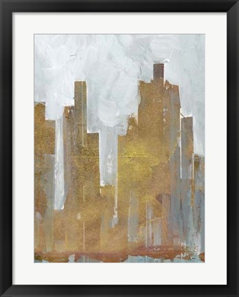 Framed Urban Dawn II Print