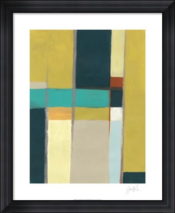 Framed Urban Reflections I Print