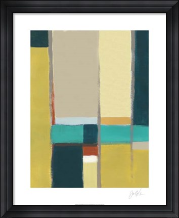 Framed Urban Reflections II Print