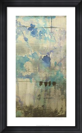 Framed Water Space I Print