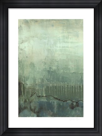 Framed Emerald Sky I Print