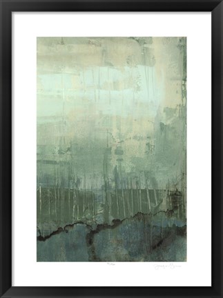 Framed Emerald Sky II Print