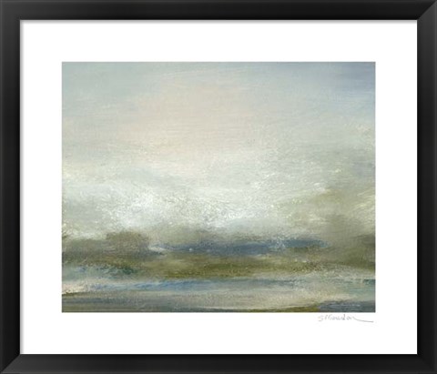 Framed Sea I Print