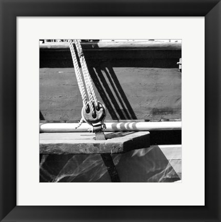 Framed Ship Shape IV Print