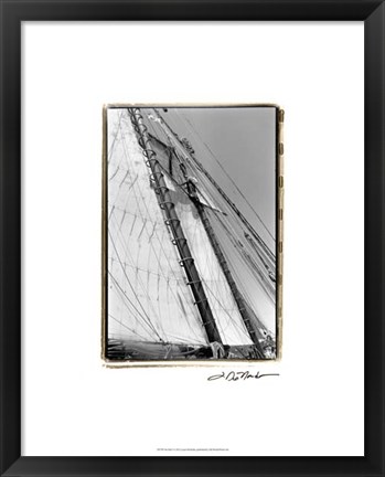 Framed Set Sail I Print