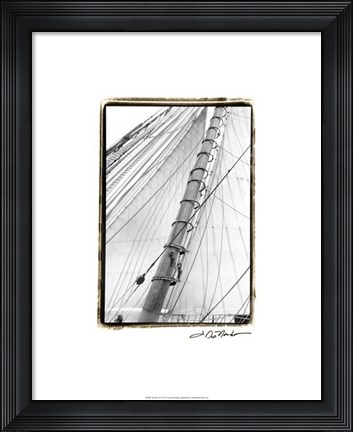 Framed Set Sail VI Print