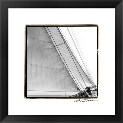 Framed Under Sail I Print