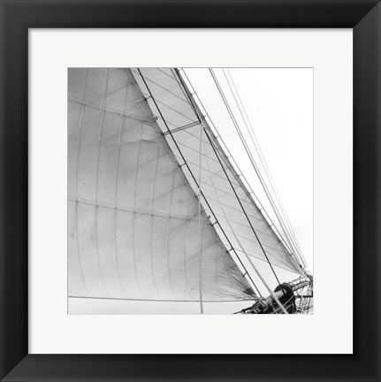 Framed Under Sail I Print