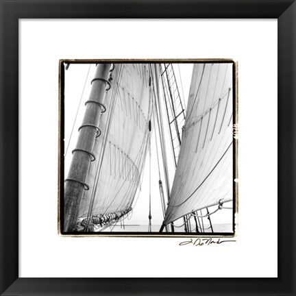 Framed Under Sail II Print