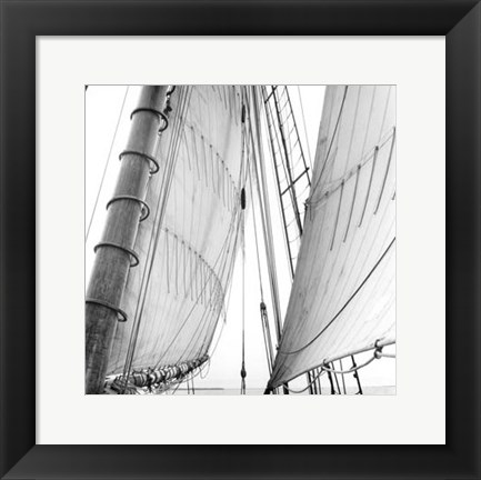 Framed Under Sail II Print