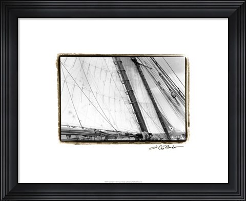 Framed Under Sail III Print
