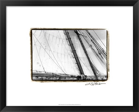 Framed Under Sail III Print