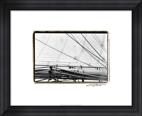 Framed Under Sail IV Print