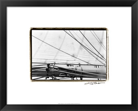 Framed Under Sail IV Print