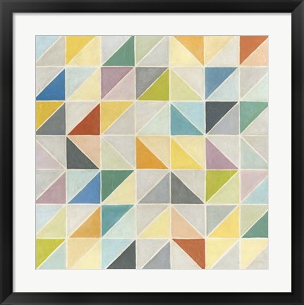 Framed Non-Embellished Multifaceted I Print