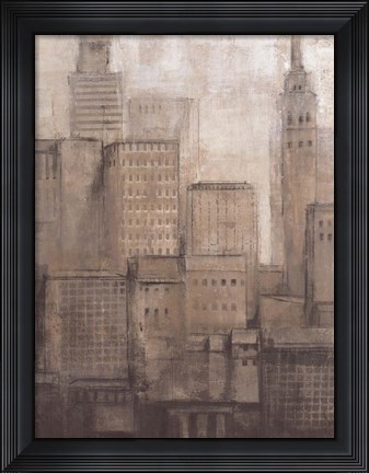 Framed Steel Sculptures I Print