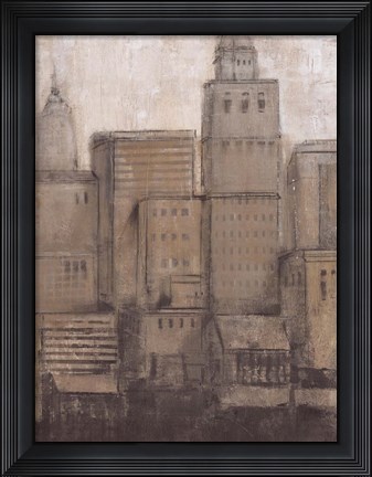 Framed Steel Sculptures II Print