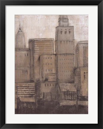 Framed Steel Sculptures II Print