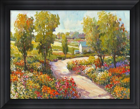 Framed Morning Walk I Print