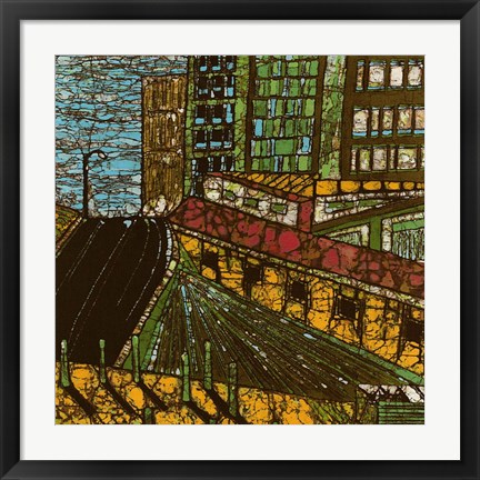 Framed City One Print