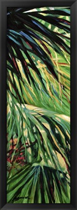 Framed Just Fronds Print