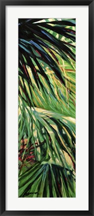 Framed Just Fronds Print