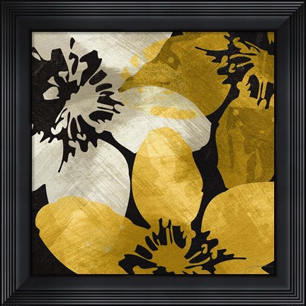 Framed Bloomer Tile IX Print