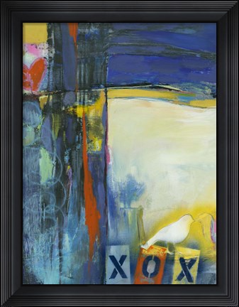 Framed Besame Mucho I Print