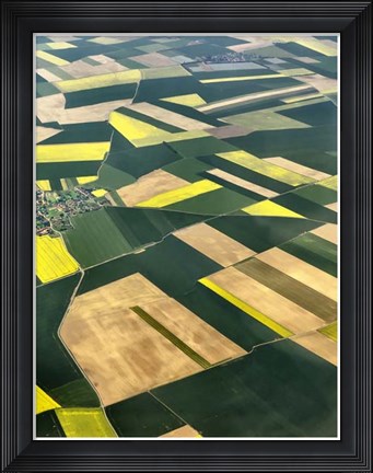 Framed Approaching Paris II Print