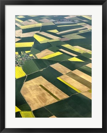 Framed Approaching Paris II Print